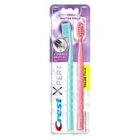 Crest Xpert Soft Toothbrush Value Pack Multicolour 2 PCS