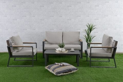 Grey on sale garden sofa