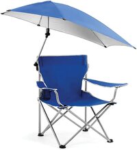 Coolbaby Large Outdoor Leisure Folding Chair, Portable Fishing Folding Chairs With Detachable Umbrella, For Beach Patio Pool Park Outdoor Camping Chair