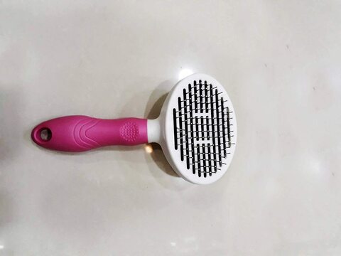 Buy Pet Shop Dragon Mart Cat And Dog Hair Removal Brush Grooming Tools Comb  Brush Needle Pet Cat Hair Clipper Attachment Pet Hair Brush Long Pin Pink  20 x 10cm Online -