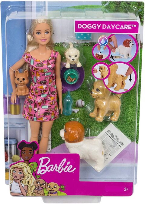 Buy Barbie Doggy Daycare Doll Online - Shop Toys & Outdoor on Carrefour UAE