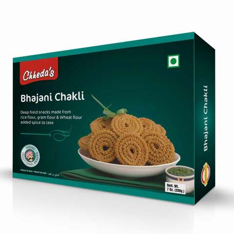 Chheda&#39;s Bhajani Chakli Snacks 200g