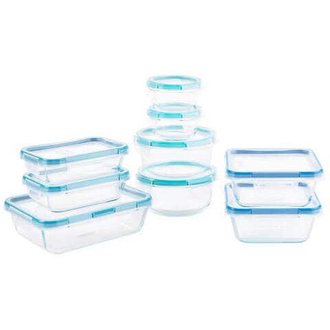 Snapware Pure Pyrex 18-Piece Glass Food Storage Set Airtight & Leakproof  NEW 884408032166