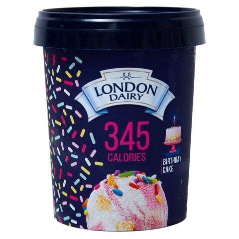 London Dairy Bday Cake Icecream 473ML price in Kuwait | Carrefour ...