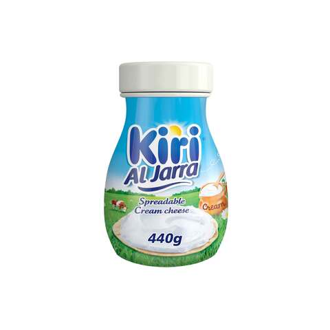 Kiri Jarra Spreadable Cream Cheese Jar 440g