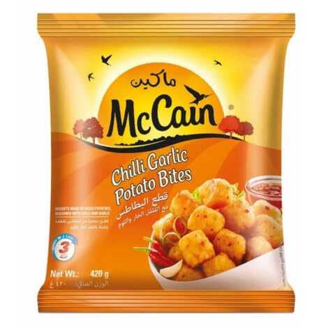 McCain Chilli Garlic Potato Bites 420g