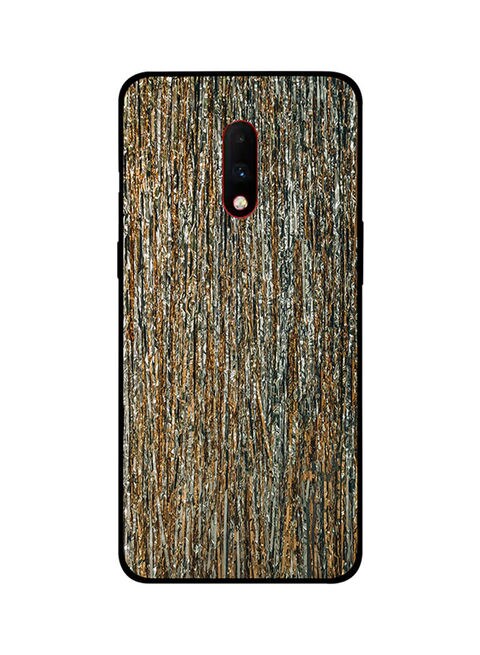 Theodor - Protective Case Cover For Oneplus 7 Wood