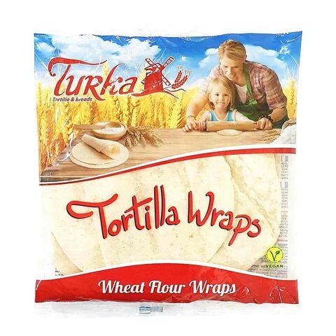 Buy Turka Tortilla Wraps Wheat Flour 320g in UAE