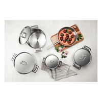 Tramontina Brava Stainless Steel Cookware Set 9 PCS