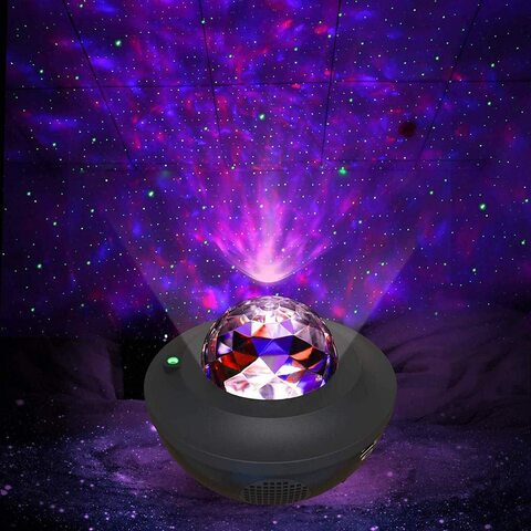 Generic Fmystery Night Light Pojector, Music Speaker, Adjustable Patterns Light