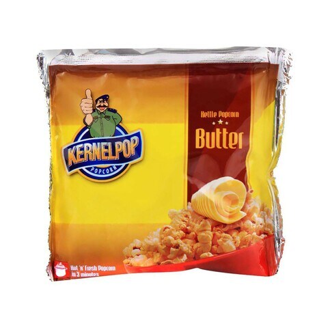 Kernelpop Butter Microwave Pop Corn 80 gr (Pack of 12)