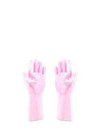 اشتري Generic Waterproof Dishwashing Gloves Pink في الامارات