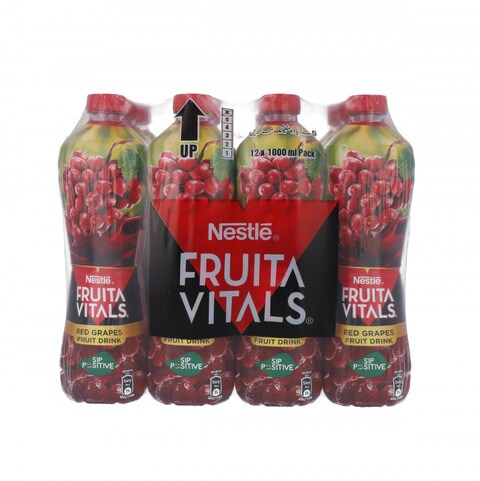 Nestle Fruita Vitals Red Grapes 1 Litre x 12