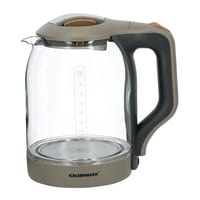 Olsenmark Illuminating Glass Kettle   Boil Dry Protection &amp;amp; Auto Shut Off   Fast Boil &amp;amp; Easy To Clean   Ideal For Hot Water, Tea Or Coffee   1.8L Cordless Kettle   1500W