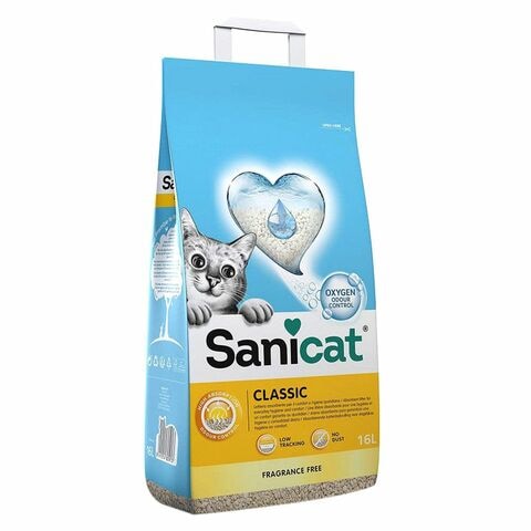 Sanicat Classic Unscented Cat Litter 10L