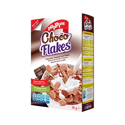 Poppins Cereal Choco Flakes 30GR