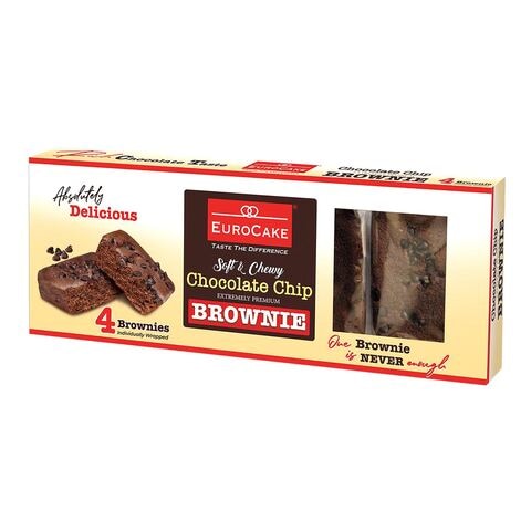 اشتري يوروكيك كعكة براوني ناعمة ومضغوطة بالشوكولاتة 280 غرام في الامارات
