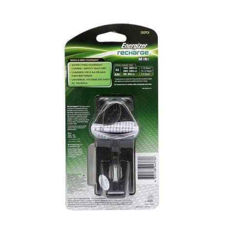 Energizer Mini Charger 2 Slots for AA-AAA Batteries