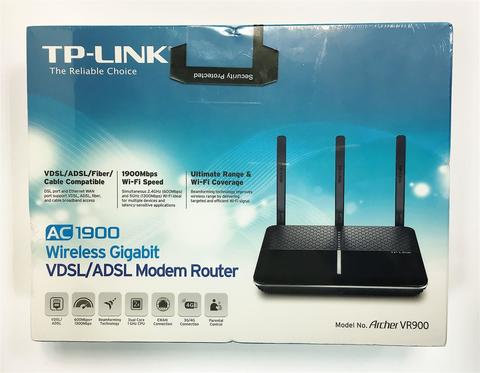 TP-Link AC1900 Wireless Gigabit VDSL/ADSL Modem Router Archer VR900