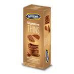 Buy Mcvities Digestive Biscuit Thins with Milk Chocolate Cappuccino - 150 gm in Egypt