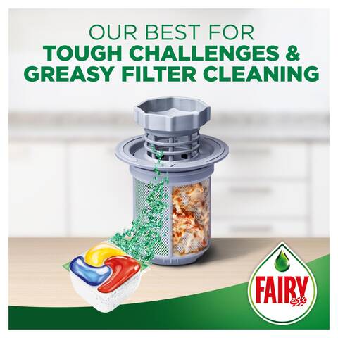 Fairy All In One Plus Dishwasher Capsules 20 count&nbsp;