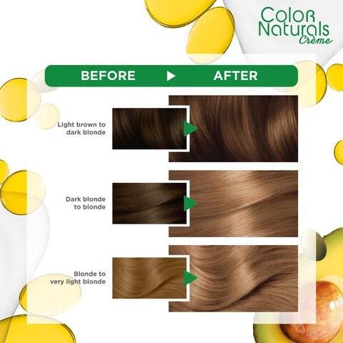 Garnier Colour Naturals Creme Nourishing Permanent Hair Colour 7 Blonde 110ml