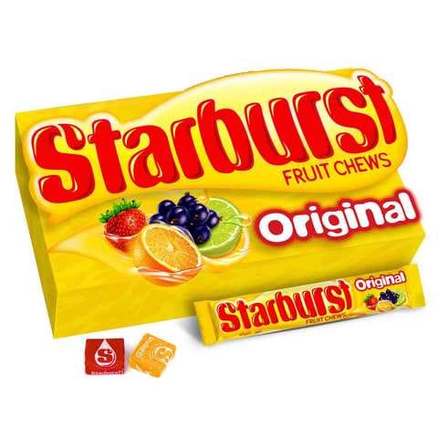 Starburst Original Fruit Chews Candy 45g Pack of 24