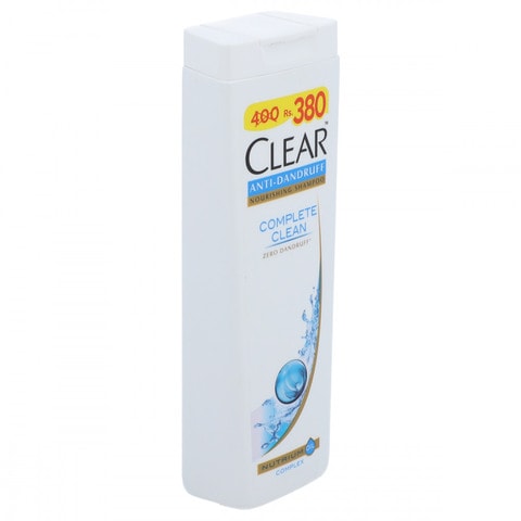 CLEAR Anti-Dandruff Nourishing Shampoo Complete Clean Zero Dandruff Nutrium Oil Complex 400ml