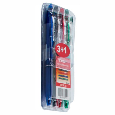 Pilot Frixion Colouring Ballpoint Pen Multicolour 4 PCS