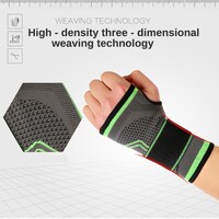Esonmus-Wrist Support Sleeve Half-Finger Wrist Band Wrist Palm Support Brace Compression Wrist Sleeve for Men Women