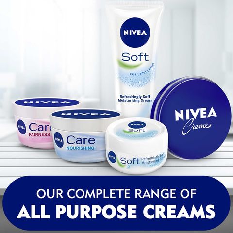 NIVEA Creme Moisturising Cream Universal All Pourpose Face Body Hands Tin 150ml