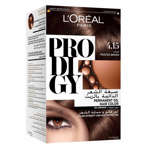 L&#39;Oreal Paris Prodigy Hair Color - 4.15 Frosted Brown