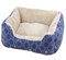 Pawise Square Dog Bed-blue 25&quot;