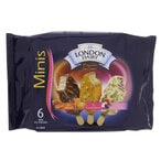اشتري London Dairy Premium Minis Almond Caramel And Berries Ice Cream 60ml x Pack of 6 في الكويت