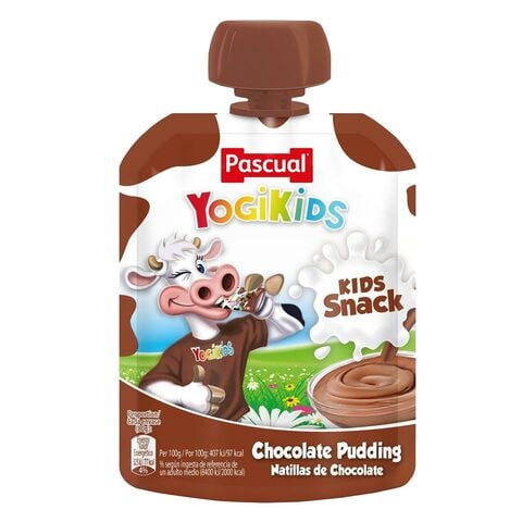 Pascual Drink Pudding Yogi Kids Chocolate 80 Gram