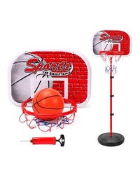 Adjustable Basketball Goal Hoop Court Stand System