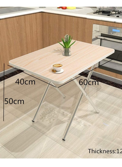 ALSAQER Wooden Folding Table for Camping/Traveling/Trips/Picnic/Festivals/Kitchen and Portable Camping Table