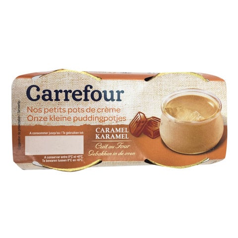 Carrefour Caramel Cream Dessert 100g Pack of 4