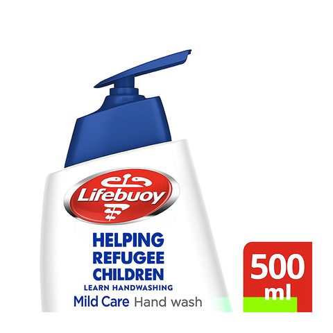 Lifebuoy Anti-Bacterial Liquid Hand Wash Moisturizing for sensitive skin Mild Care For 100% str