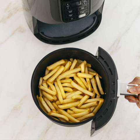 Buy Nutri Ninja AF 100 Air Fryer 1550W Grey/Black Online in UAE