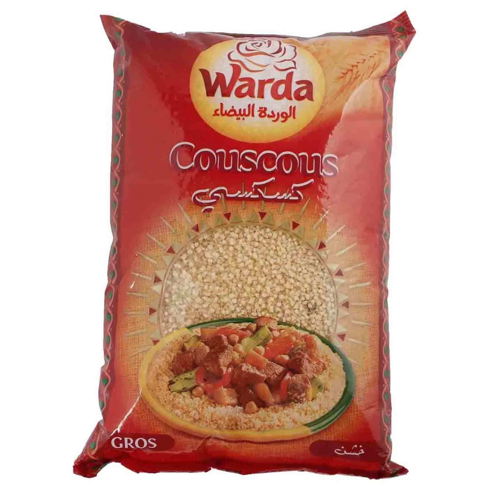 Buy Warda Couscous Coarse 1 Kg Online Shop Food Cupboard on Carrefour