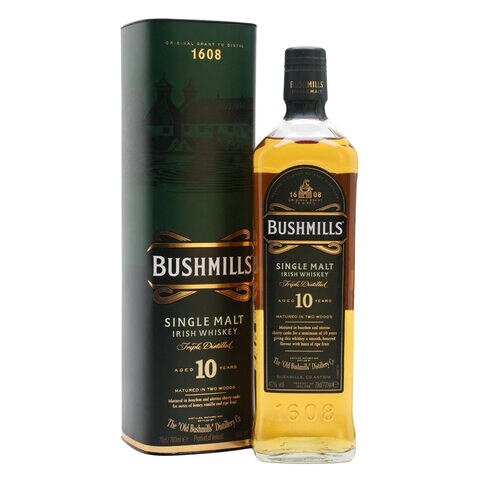 Buy Bushmills 10 Years Old Single Malt Irish Whiskey 750Ml Online ...