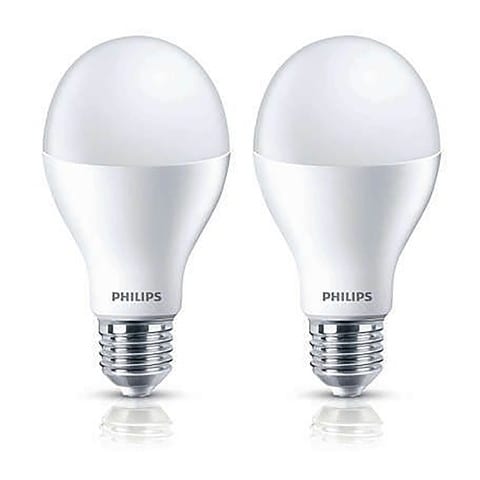 Paar bedrag Slot Buy Philips E27 Star LED Bulb - 18 watt - 2 Pieces - White Online - Shop  Home & Garden on Carrefour Egypt