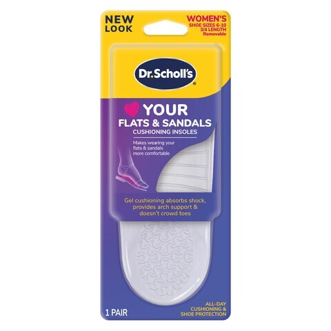 Buy Dr.Scholl's Your Flats and Sandals Cushioning Stylish Insoles for ...