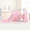 XIANGYU  kids 3in1 indoor  play structure jumbo slide with swing and basketball games for kids