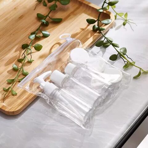 Travelwant 2Pcs/Set 100ML Plastic Spice Bottles Empty Seasoning