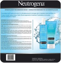 Neutrogena Hydro Boost Exfoliating Cleansers (2 x 141g) and Hydrating Cleanser Gel (1 x 160ml)
