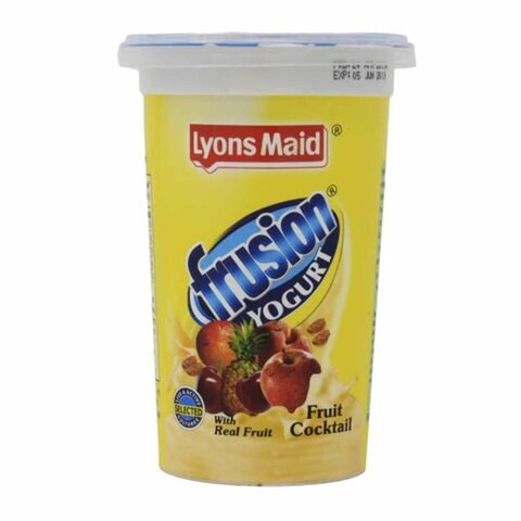 Lyons Maid Fusion Fruit Cocktail Yogurt 500ml