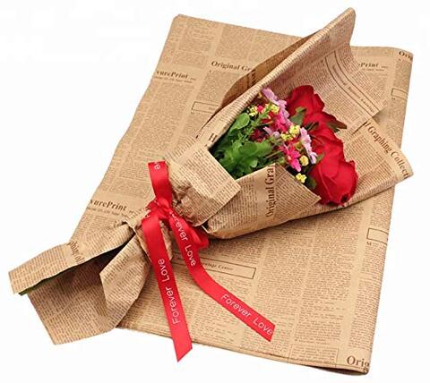 80 Sheets Flower Wraps flower wrap paper Gift Paper Wrap Flower