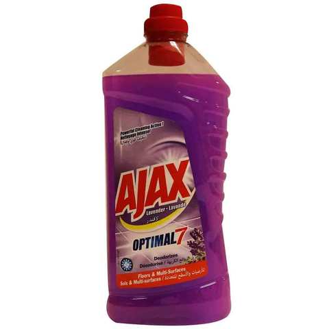 Buy Ajax Multipurpose Cleaner Lavender 1250 Ml Online - Shop Cleaning &  Household on Carrefour Jordan